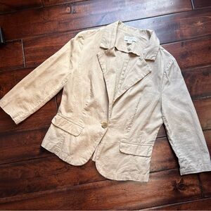 Forever 21 Beige Blazer Jacket
